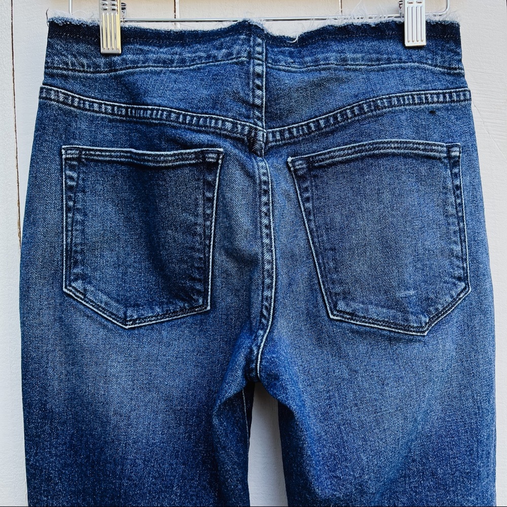 3x1 Raw Edge Shelter Slim Jeans in Tin Coo Medium Wash Women’s 26 - Picture 10 of 15
